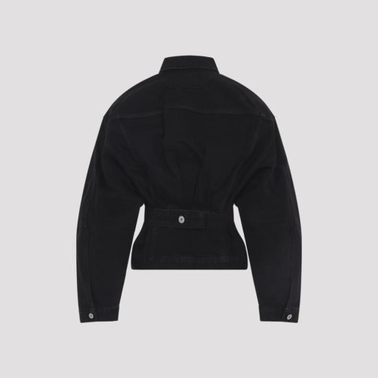 26SS 자크뮈스 데님 자켓 JAW00027AD00039 Black - JACQUEMUS