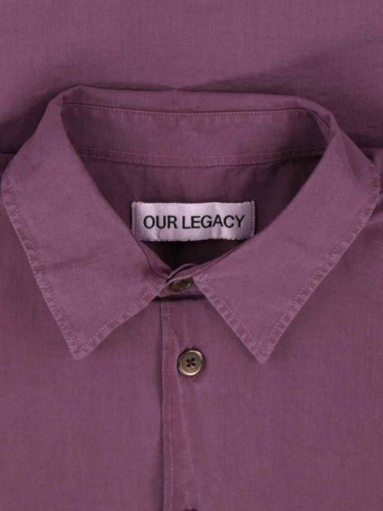 26SS 아워레가시 비욘드 셔츠 M2262BPCPORT COTTON GAUZE Purple - OUR LEGACY