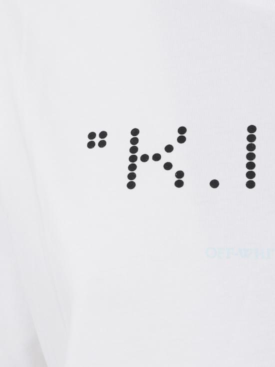 26SS 오프화이트 반팔 티셔츠 OWAA089S26JE R007 White - OFF WHITE