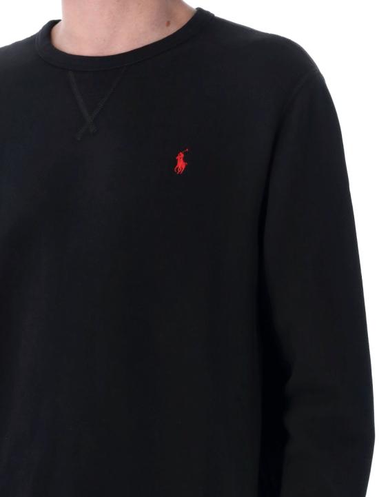 26SS 폴로 랄프로렌 포니 로고 자수 맨투맨  710766772 Black - POLO RALPH LAUREN