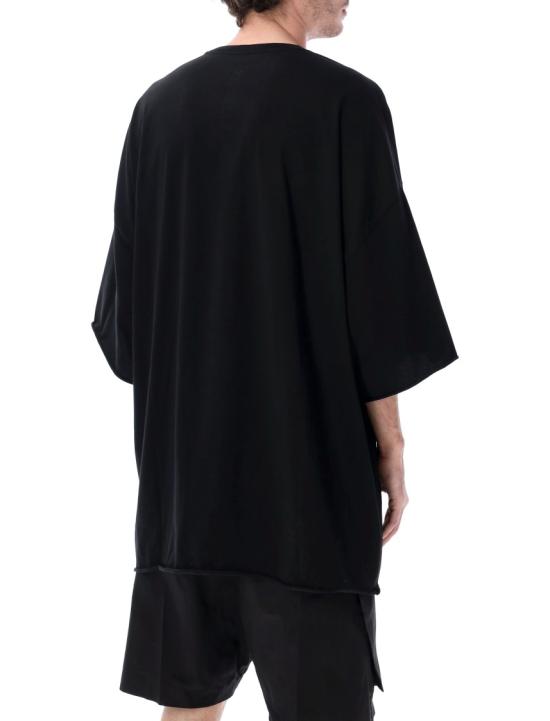 26SS 릭 오웬스 반팔 티셔츠 RU01F2279JA Black - RICK OWENS