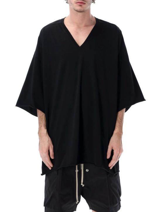 26SS 릭 오웬스 반팔 티셔츠 RU01F2279JA Black