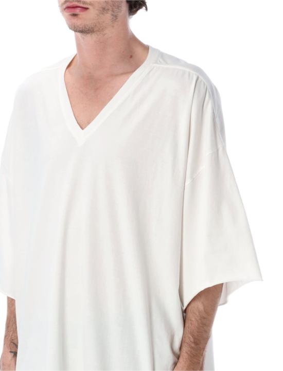 26SS 릭 오웬스 반팔 티셔츠 RU01F2279JA White - RICK OWENS