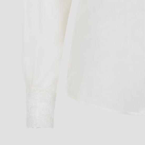 26SS 에르마노 설비노 블라우스 D482K328APJBN White - ERMANNO SCERVINO