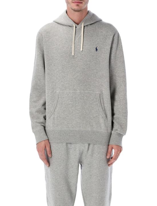 26SS 폴로 랄프로렌 포니로고 자수 후드 티셔츠 710766778 Grey