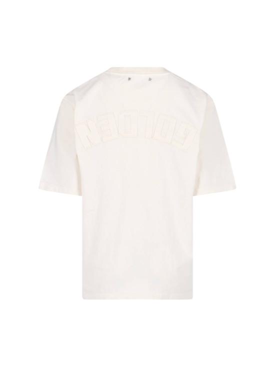 26SS 골든구스 반팔 티셔츠 GUP01873 P00157611560 White - GOLDEN GOOSE