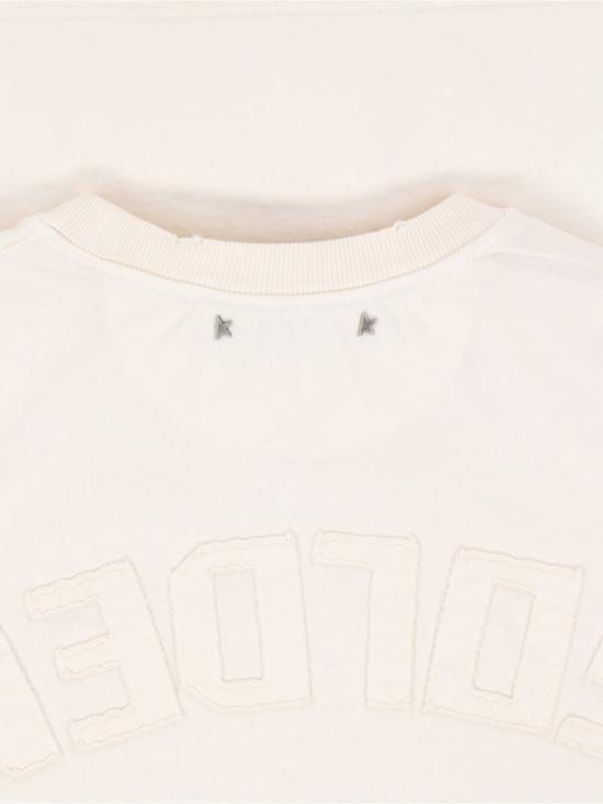 26SS 골든구스 반팔 티셔츠 GUP01873 P00157611560 White - GOLDEN GOOSE