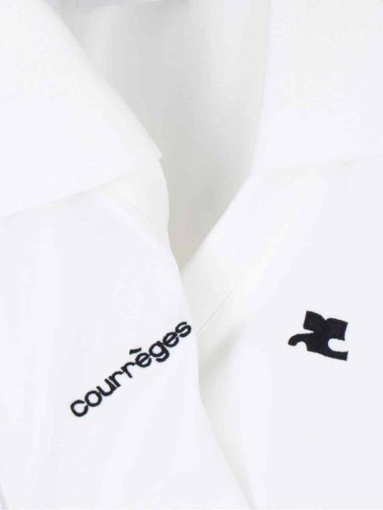 26SS 쿠레쥬 반팔 티셔츠 126JPO057JS0195B166 White - COURREGES