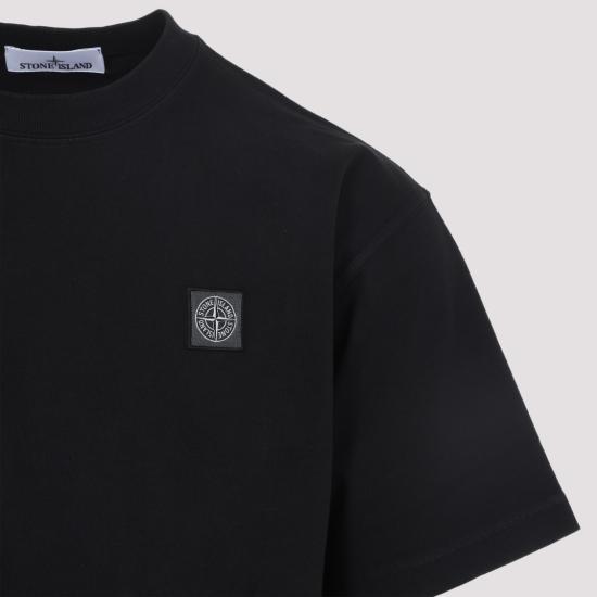 26SS 스톤 아일랜드 반팔 티셔츠 L1S152100030 S0115 Black - STONE ISLAND
