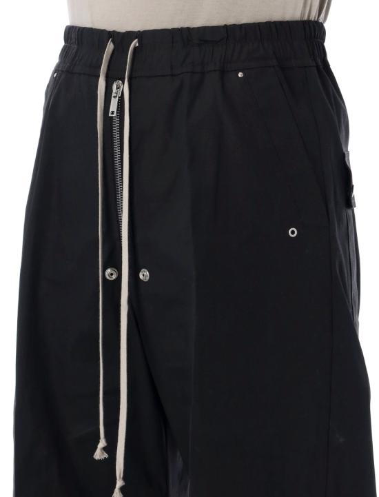 26SS 릭 오웬스 스트레이트 팬츠 RU01F2366TE Black - RICK OWENS