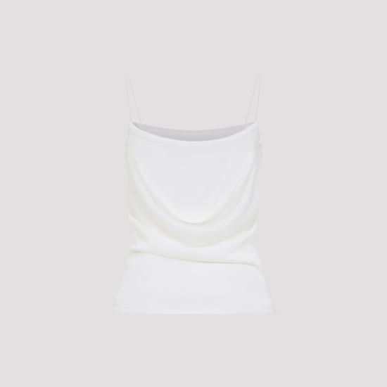 26SS 자크뮈스 민소매 티셔츠 TOW00901AK00317 White - JACQUEMUS