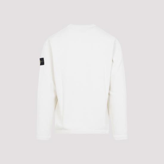 26SS 스톤 아일랜드 긴팔 티셔츠 L1S156100011 S0297 White - STONE ISLAND
