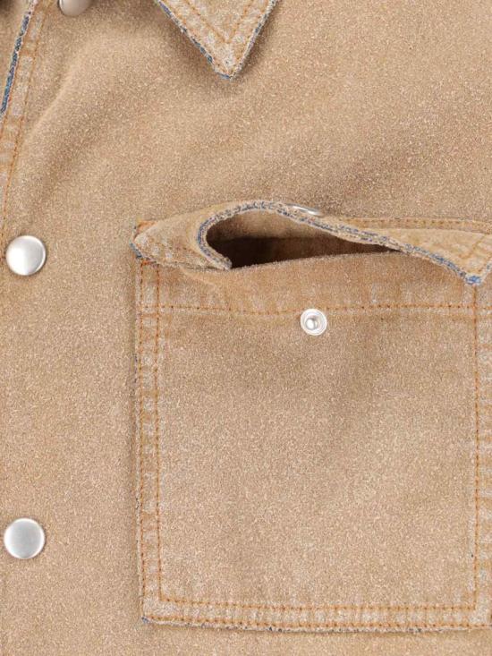 26SS MM6 메종마르지엘라 자켓 SH0AM0078 M30050123 Brown - MM6 MAISON MARGIELA