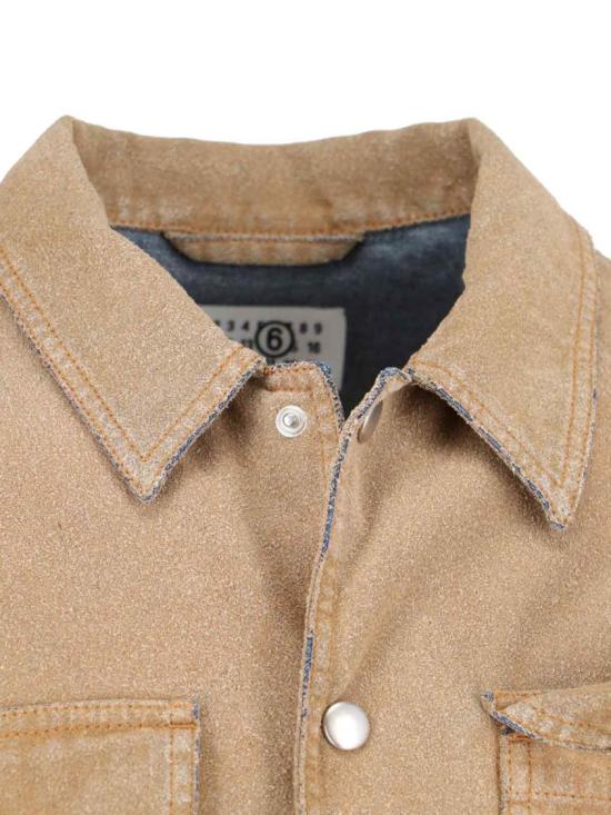 26SS MM6 메종마르지엘라 자켓 SH0AM0078 M30050123 Brown - MM6 MAISON MARGIELA