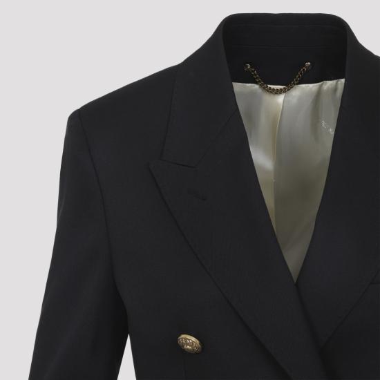 26SS 골든구스 더블 브레스트 블레이저 GWP00829 P001521 Black - GOLDEN GOOSE