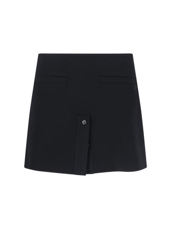 26SS 쿠레쥬 숏 스커트 126CJU330PL01599999 Black