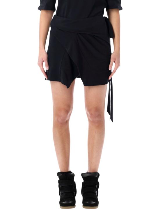 26SS 이자벨마랑에뚜왈 숏 스커트 JU0198FDA1N41I Black