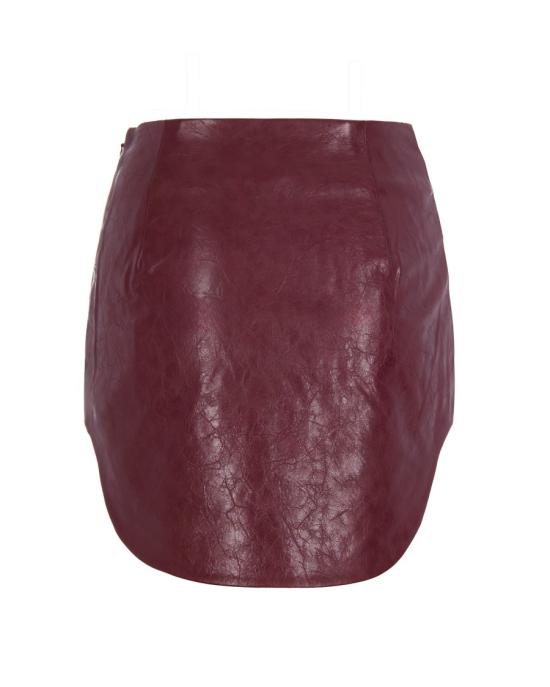 26SS 디젤 숏 스커트 6574133 Burgundy - DIESEL