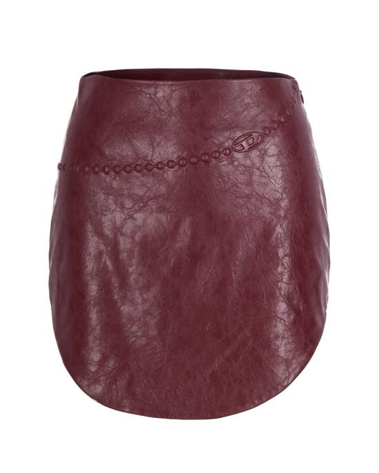 26SS 디젤 숏 스커트 6574133 Burgundy