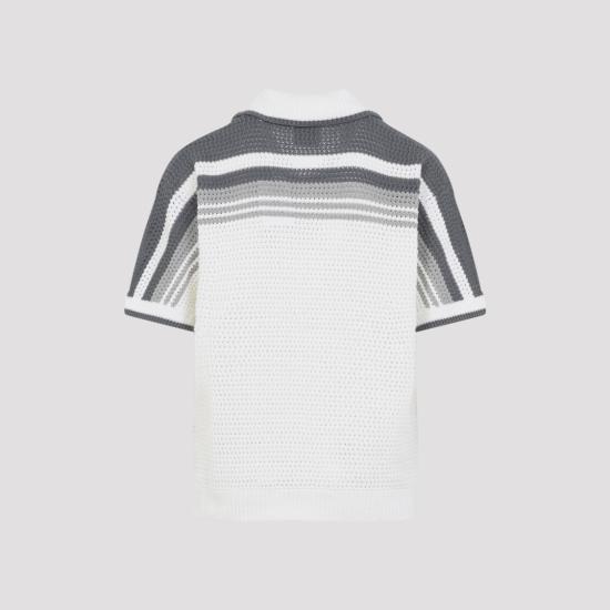 26SS 카사블랑카 반팔 셔츠 MSP26KW93301 White - CASABLANCA