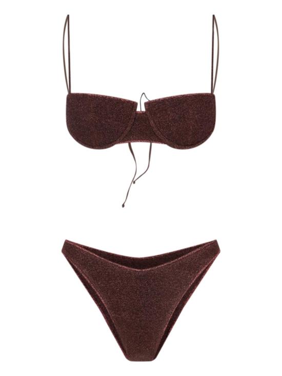26SS 오세리 비키니 수영복 LBS261 LUREXCHOCOLATE Brown