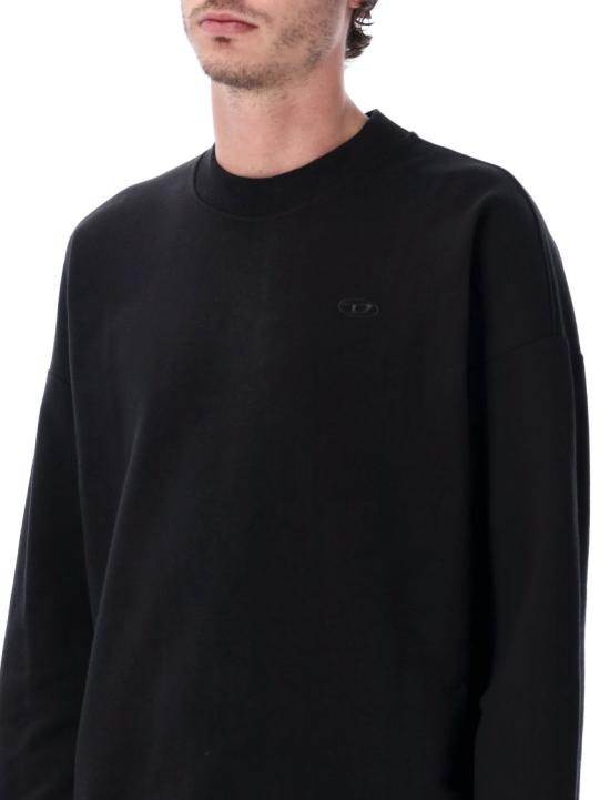 26SS 디젤 긴팔 티셔츠 A113030GYCJ Black - DIESEL