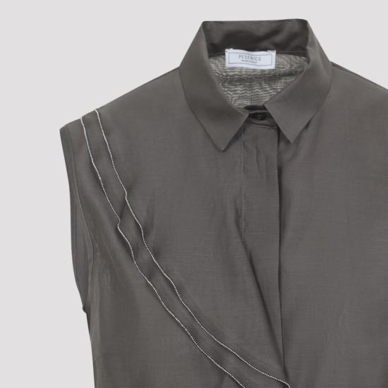 26SS 페세리코 셔츠 A08116 08372 Grey - PESERICO