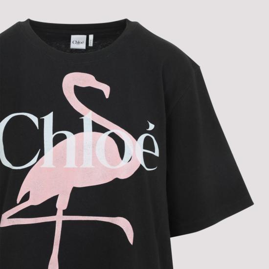 26SS 끌로에 반팔 티셔츠 CH26SJH20807 Black - CHLOE