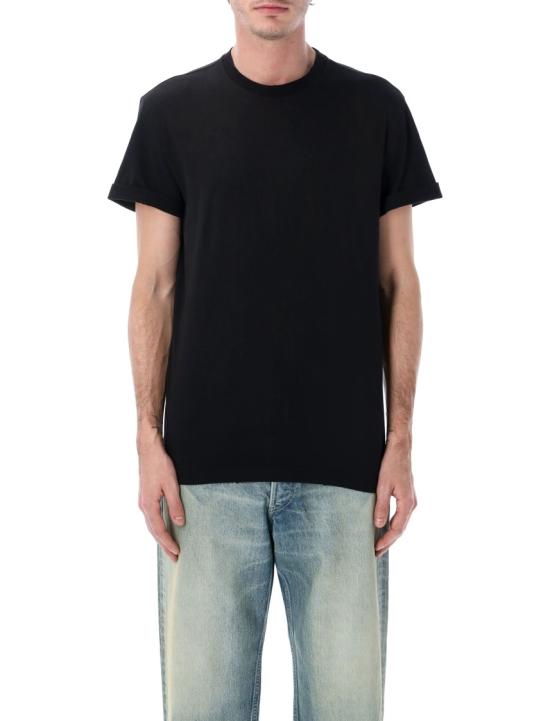 26SS 골든구스 반팔 티셔츠 GMP01220P000637 Black