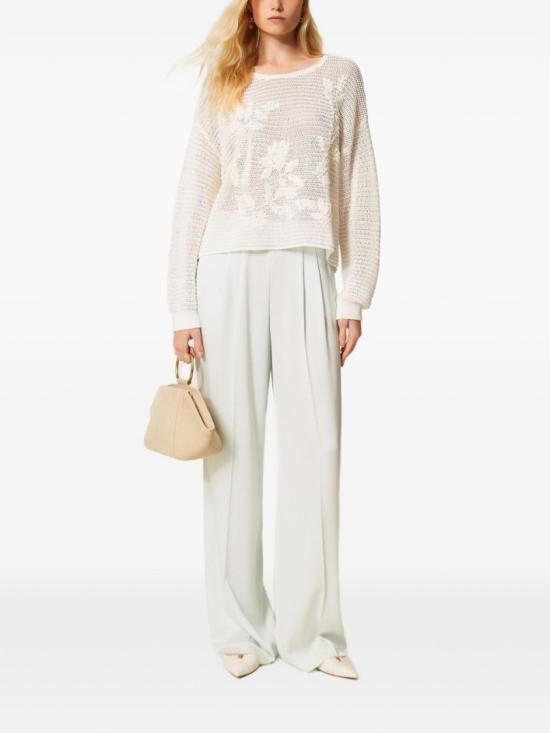 26SS 트윈셋 팔라초 팬츠 261TP2391 White - TWINSET