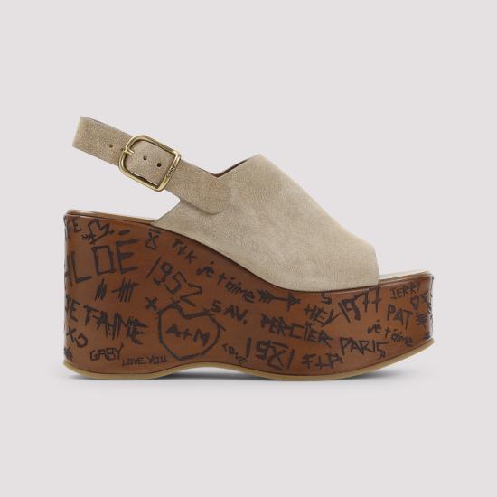 26SS 끌로에 샌들 CH25A10GRY 751 DESERT SAND - CHLOE