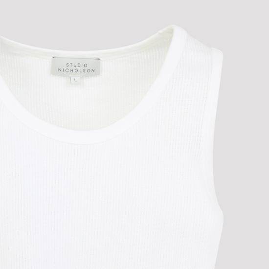 26SS 스튜디오 니콜슨 반팔 티셔츠 RAZIMSNM1487 White - STUDIO NICHOLSON