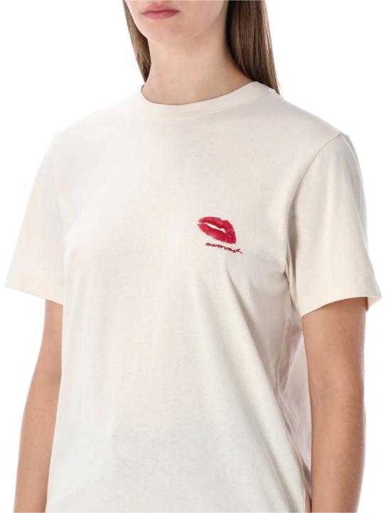 26SS 이자벨마랑에뚜왈 반팔 티셔츠 TS0001FAD1N06E Neutrals - ISABEL MARANT ETOILE