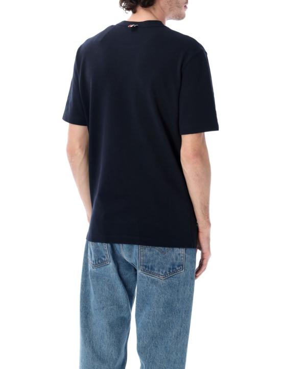 26SS 톰브라운 클래식 피케 4바 티 MJS123A00050 Black - THOM BROWNE