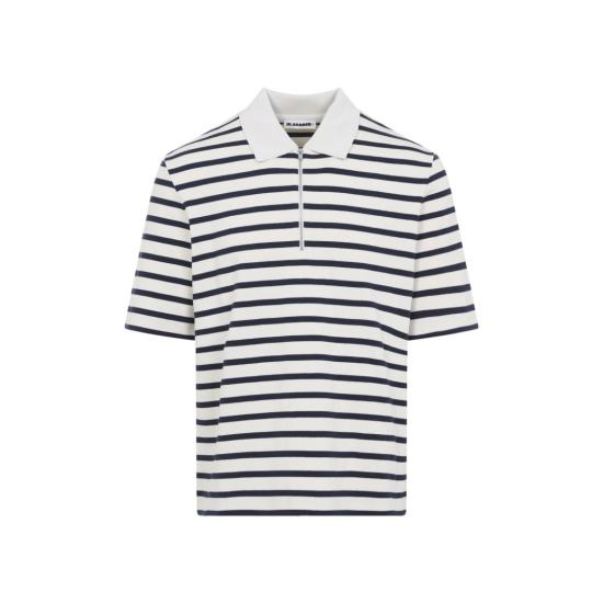 26SS 질샌더 폴로 티셔츠 J47GL0104 J46497 White