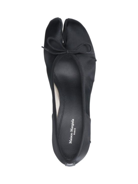 26SS 마르지엘라 타비 사틴 발레리나 S58WZ0156 P7551T8013 Black - MAISON MARGIELA