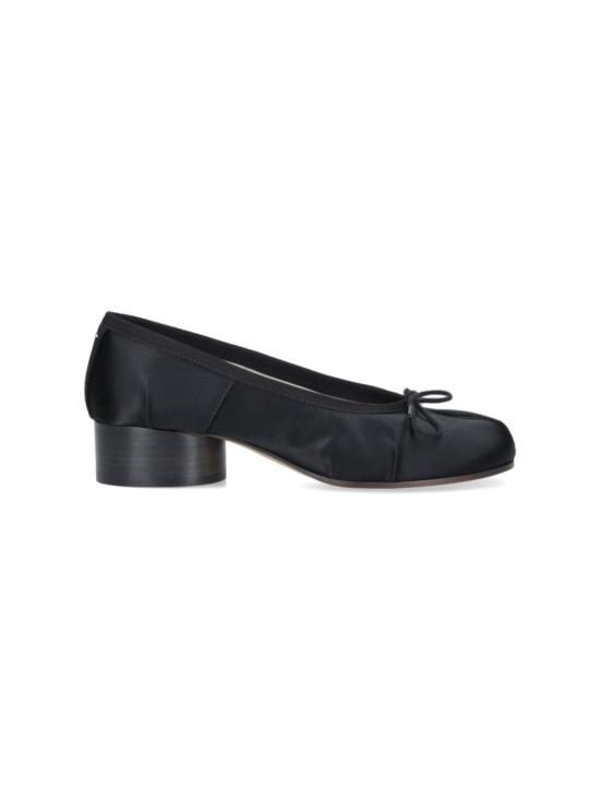 26SS 마르지엘라 타비 사틴 발레리나 S58WZ0156 P7551T8013 Black