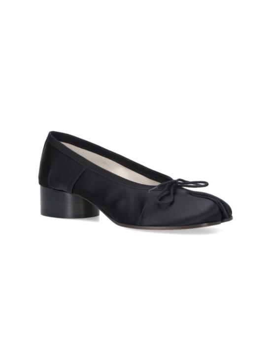 26SS 마르지엘라 타비 사틴 발레리나 S58WZ0156 P7551T8013 Black - MAISON MARGIELA