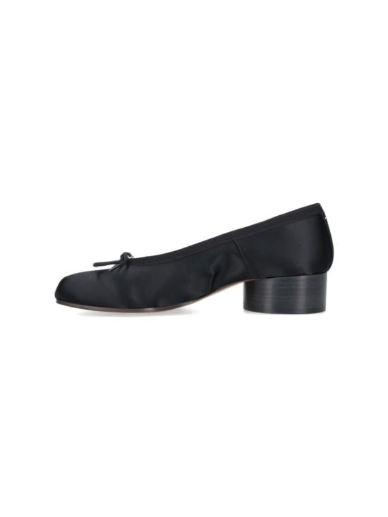 26SS 마르지엘라 타비 사틴 발레리나 S58WZ0156 P7551T8013 Black - MAISON MARGIELA