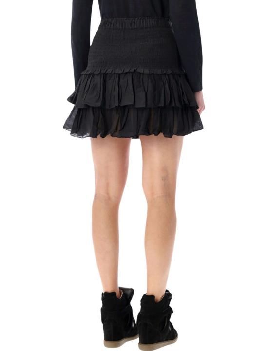 26SS 이자벨마랑에뚜왈 숏 스커트 JU0022FCB3J04E Black - ISABEL MARANT ETOILE