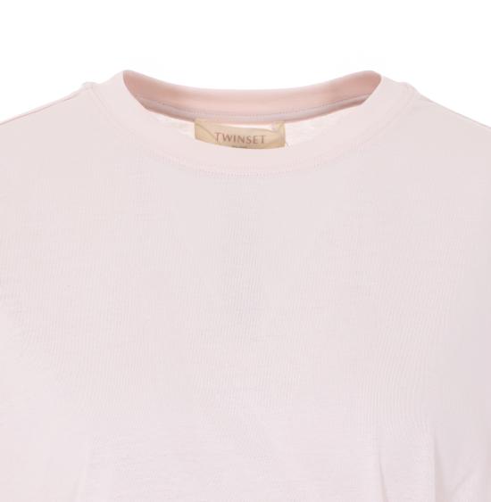 26SS 트윈셋 반팔 티셔츠 261TE2100 00570 Pink - TWINSET
