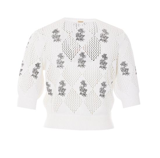 26SS 트윈셋 반팔 티셔츠 261TP3440 13453 White - TWINSET