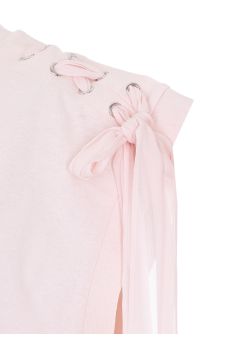 26SS 트윈셋 반팔 티셔츠 261TP2111 00570 Pink - TWINSET