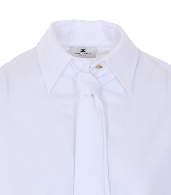 26SS 엘리자베타프랜치 셔츠 CA15261E2 100 White - ELISABETTA FRANCHI
