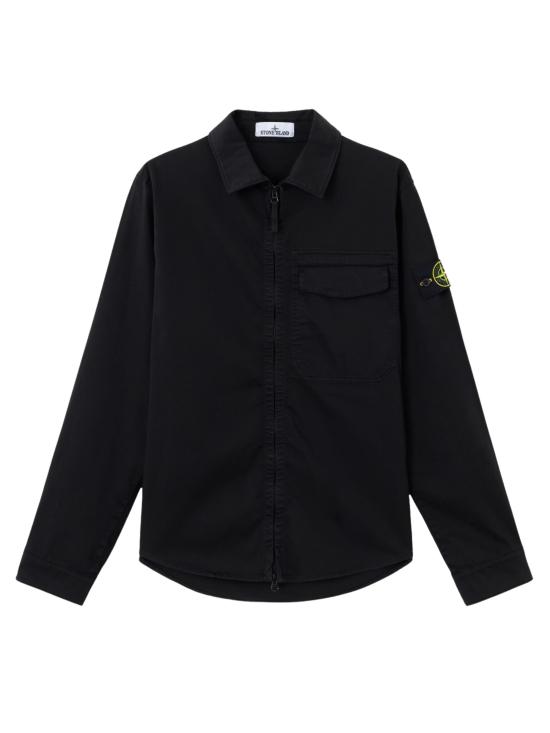 26SS 스톤 아일랜드 긴팔 셔츠 L1S151200015S0012 V0029 BLACK