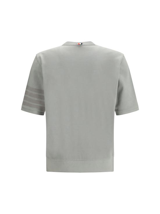 26SS 톰브라운 코튼 저지 4바 티 MJS303AJ0253 055 GREY - THOM BROWNE