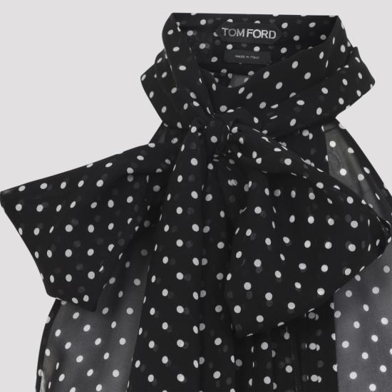 26SS 톰포드 블라우스 TS2141 FAP249 Black - TOMFORD