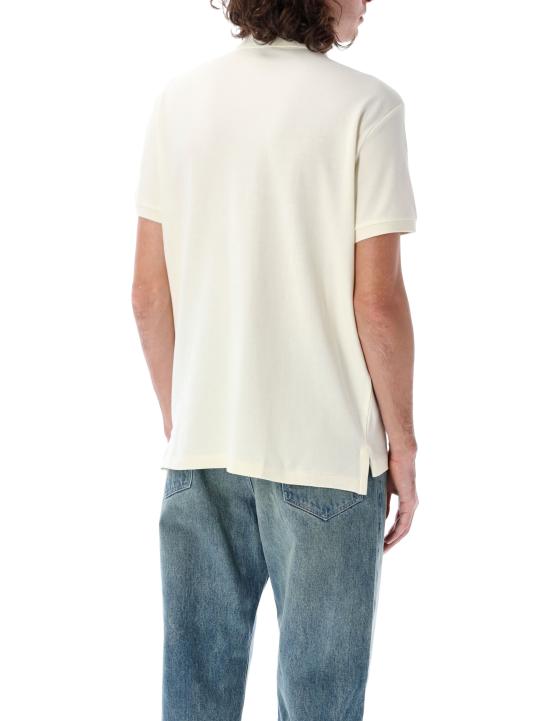 26FW 폴로 랄프로렌 폴로 티셔츠 710680784 372 Bianco - POLO RALPH LAUREN