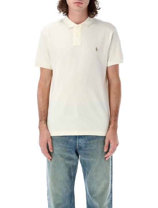 26FW 폴로 랄프로렌 폴로 티셔츠 710680784 372 Bianco