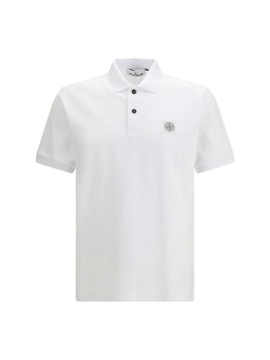 26SS 스톤 아일랜드 폴로 티셔츠 L1S152200011S0039 V0001 WHITE